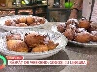 Gogoși cu lingura, rețetă cu iaurt. Când sunt gata se întorc singure. VIDEO