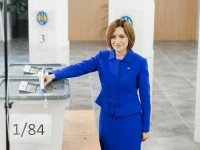 Maia Sandu, prima reacţie după alegerile din R. Moldova: Am demonstrat lumii întregi că suntem curajoşi şi demni | VIDEO