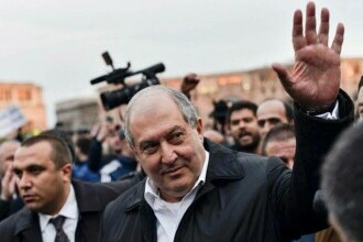 Preşedintele Armeniei, Armen Sarkissian, a demisionat