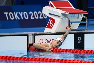 Robert Glinţă s-a calificat în finala probei de 50 m spate la Campionatul Mondial de Natație