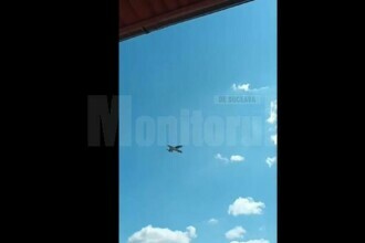 Panică în Suceava după ce un avion militar a survolat deasupra orașului la joasă altitudine. Ce „misiune” avea