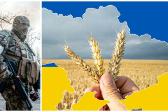 Zeci de milioane de tone de grâu, blocate de ruși în porturile din Ucraina. Rusia pune condiții pentru a le elibera
