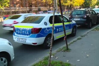 Încă un accident cu o mașină a Poliției, în Râmnicu-Vîlcea. Coliziunea a avut loc într-o intersecție