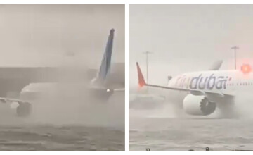 VIDEO. Haos în Dubai, din cauza furtunii violente. Zeci de zboruri au fost anulate sau amânate. Multe au legătură cu România