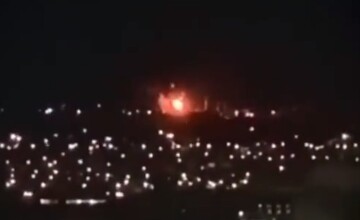 Atac cu dronă asupra unui aerodrom din regiunea rusă Kursk. La fața locului a izbucnit un incendiu puternic | VIDEO