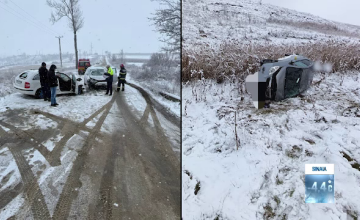 Val polar deasupra României de Crăciun. Va viscoli, iar temperaturile coboară și la -10 grade și se va forma polei