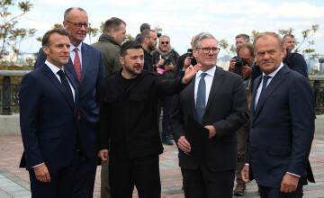 Casa Albă presează Kievul să îi accepte planul de pace. Viitorul regiunii Donbas, miza discuțiilor de la Berlin