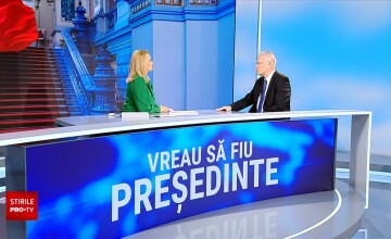 Cristian Diaconescu, față în față cu Andreea Esca: „Nu am bani de campanie”. ”Voi apăra România împotriva prostiei și hoției”