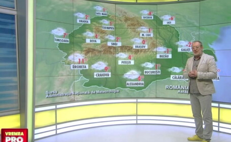 Vremea In Romania Prognoza Meteo Stirileprotv Ro