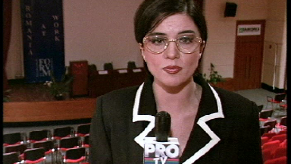 Imagini De Arhivă Cu Cristina țopescu La Pro Tv Corespondent și