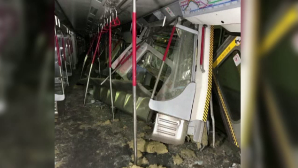 Accident La Metroul Din Hong Kong Două Trenuri S Au Ciocnit