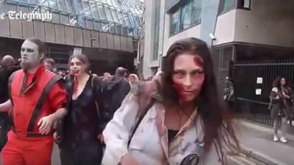 Video Imagini De La Evenimentul World Zombie Day Din Londra