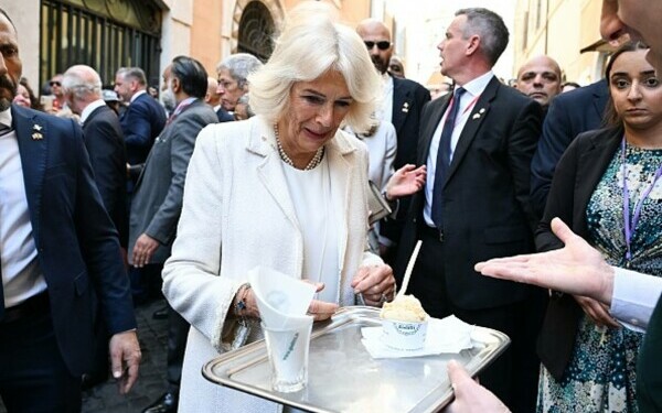 Regina Camilla şi regele Charles