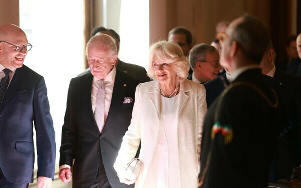 Regina Camilla şi regele Charles