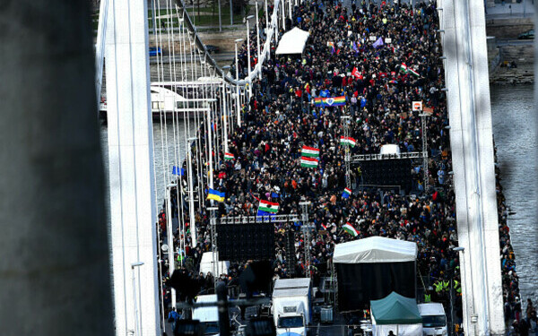 Protest în Ungaria