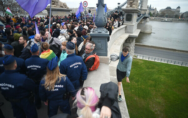 Protest în Ungaria