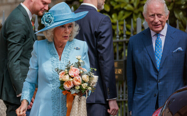 Regele Charles și Regina Camilla au participat la slujba tradițională de Paște Regele Charles și Regina Camilla au participat la slujba tradițională de Paște