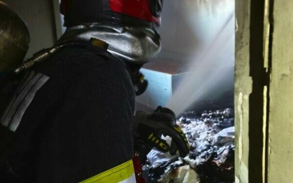 Incendiu la Spitalul CFR Paşcani Incendiu la Spitalul CFR Paşcani