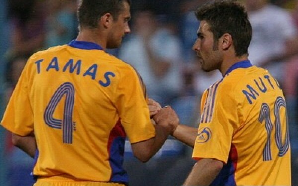 Gabi Tamas si Adrian Mutu