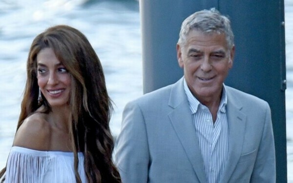 George și Amal Clooney Como