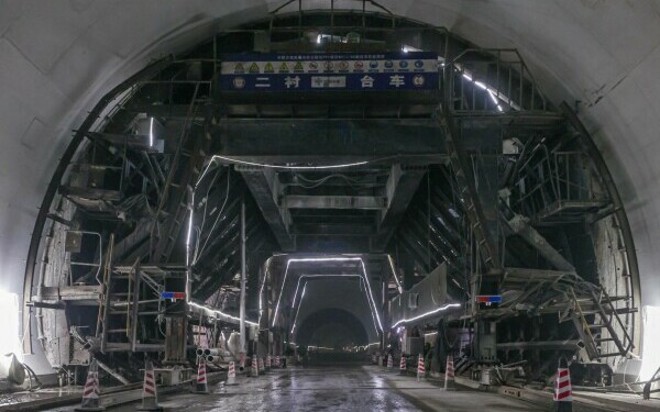 tunel, china, autostrada