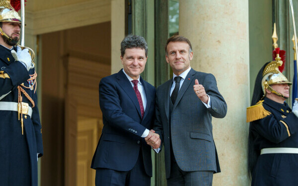 nicusor dan emmanuel macron