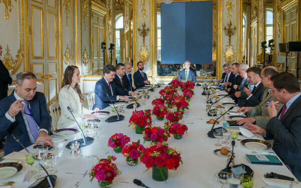 nicusor dan emmanuel macron