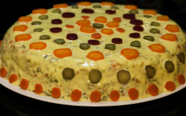 salata boeuf ornată