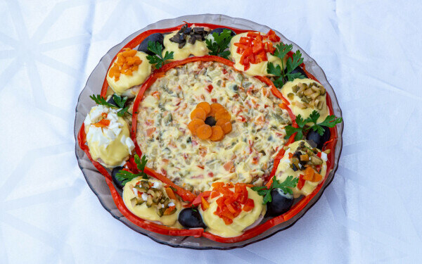 salata boeuf ornată