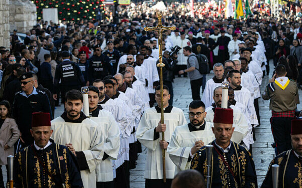 Primul Crăciun &icirc;n Betleem după doi ani de război &icirc;n Gaza