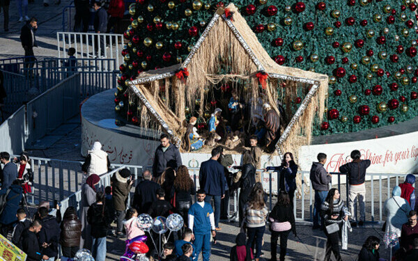 Primul Crăciun &icirc;n Betleem după doi ani de război &icirc;n Gaza