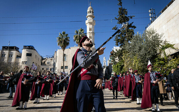 Primul Crăciun &icirc;n Betleem după doi ani de război &icirc;n Gaza