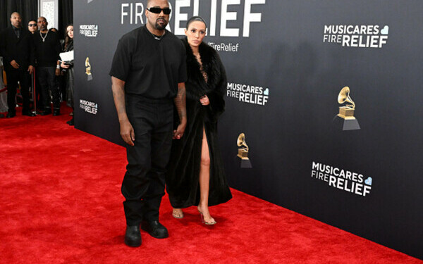 Kanye West și Bianca Censor Kanye West și Bianca Censor