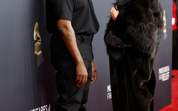 Kanye West și Bianca Censor Kanye West și Bianca Censor