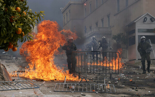 Protest Grecia Protest Grecia