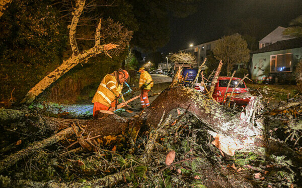 Franța, lovită de furtuna Goretti