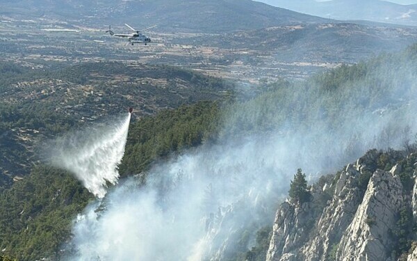 Turcia, împărțită între incendii de vegetaţie și ninsori