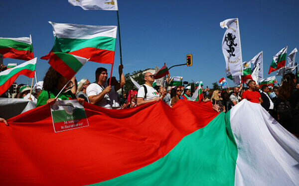 Proteste în mai multe oraşe din Bulgaria Proteste în mai multe oraşe din Bulgaria
