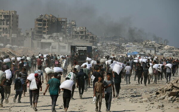 Cel mai grav scenariu de foamete se desfăşoară acum în Gaza