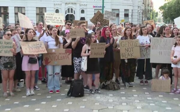 Protest la Timișoara, după crima din Cosmopolis Protest la Timișoara, după crima din Cosmopolis