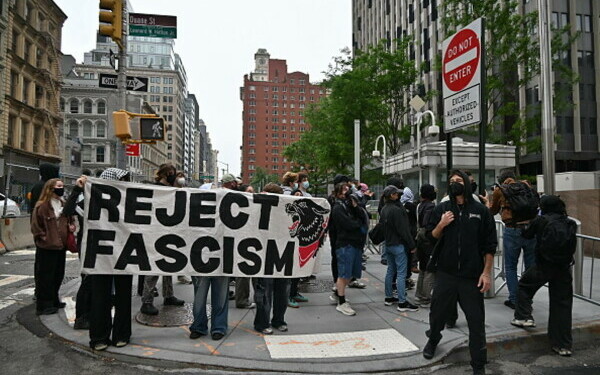 Manifestaţie la New York Manifestaţie la New York