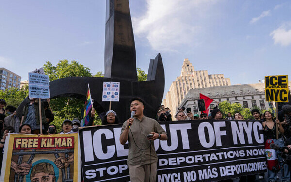 Manifestaţie la New York Manifestaţie la New York