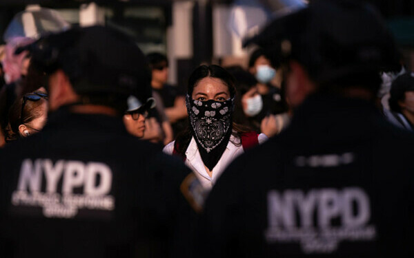 Manifestaţie la New York Manifestaţie la New York