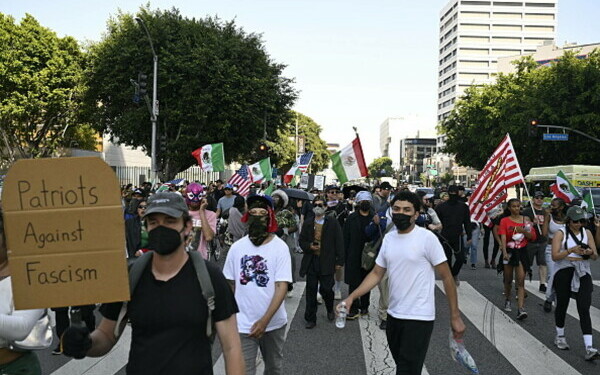 proteste Los Angeles proteste Los Angeles