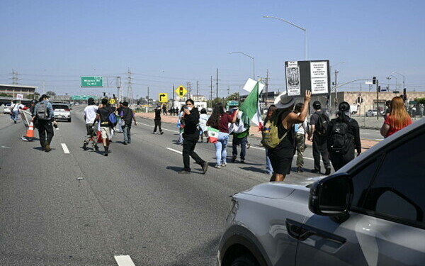 proteste Los Angeles proteste Los Angeles