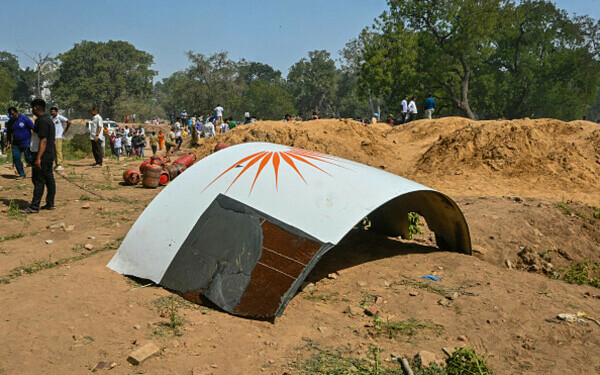 Avion prăbușit India