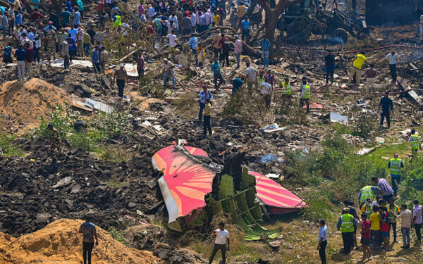 Avion prăbușit India