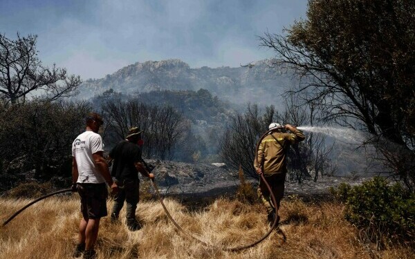 incendii vegetatie atena