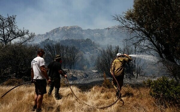 incendii vegetatie atena