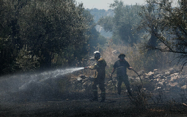 incendii vegetatie atena